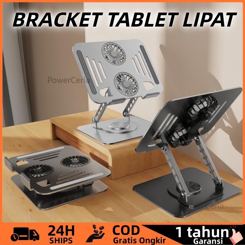 Jual COD&READY Stand Laptop 360 Derajat Dapat Diputar Kipas Pendingin ...