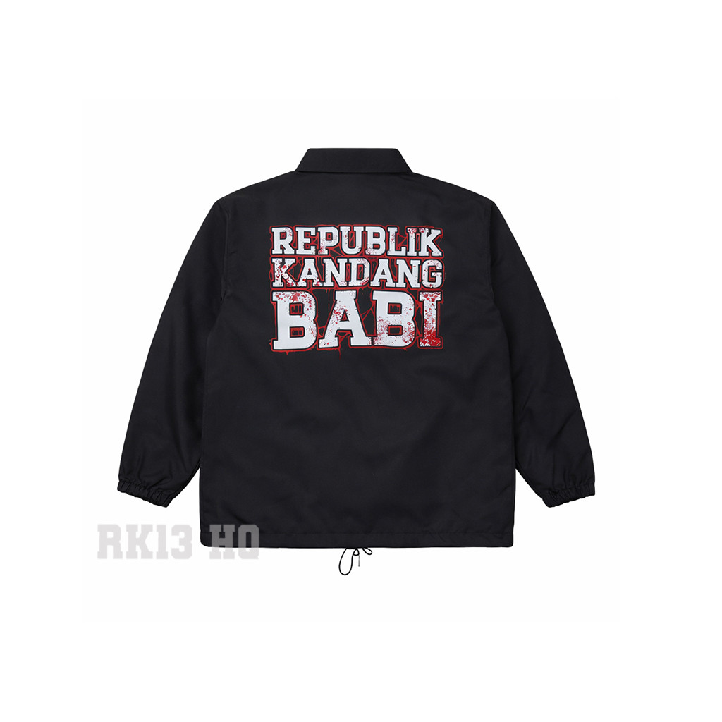 Jual Coach Jacket RK13 BloodSign - Republik Kandang Babi | Shopee Indonesia