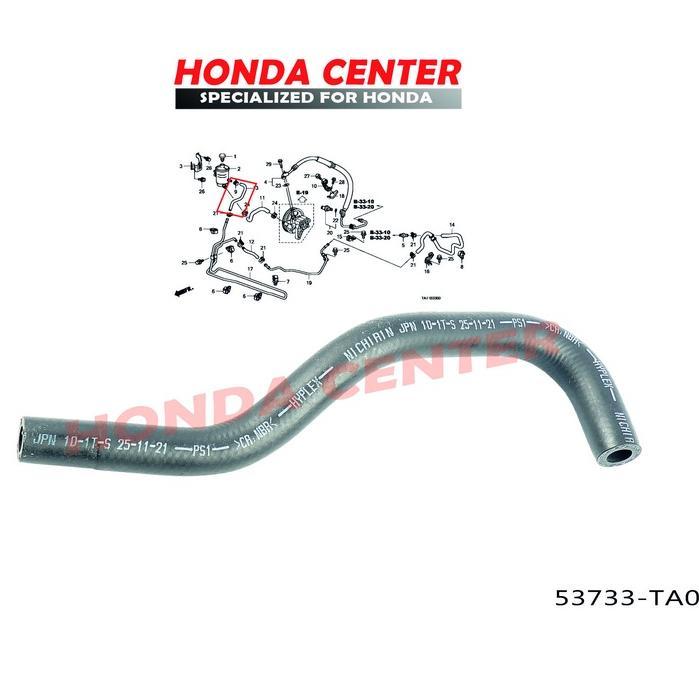 Jual selang slang hose oil tank dari tabung minyak power stering ...