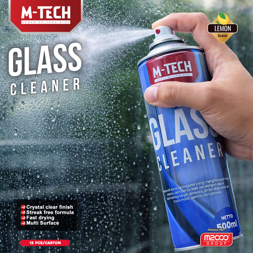 Jual Winpu X M-TECH spray pembersih kaca mobil dan jendela | Shopee ...