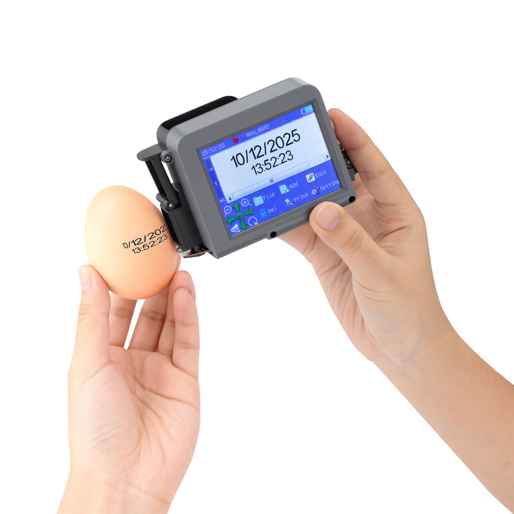 Jual 12.7mm Handheld Inkjet Printer Portable TIJ QR Barcode Date Code ...