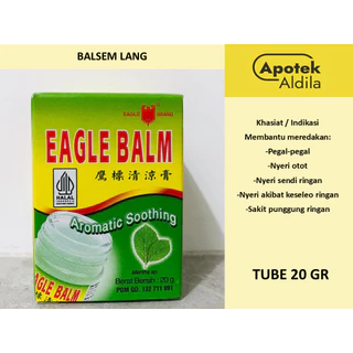 BALSEM LANG 20 GRAM, UNTUK NYERI OTOT, NYERI SENDI, KESELO DAN PEGAL-PEGAL