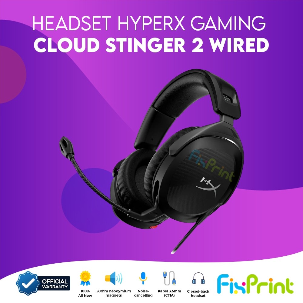 Jual HyperX Headset Gaming Cloud Stinger 2 Wireless - Black Noise ...