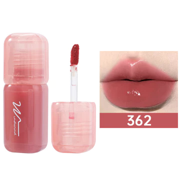 WindWind Lip Jelly Tint Mirror Lip Glaze Moisturizing Nude Essence Lip Gloss Lip Glossy