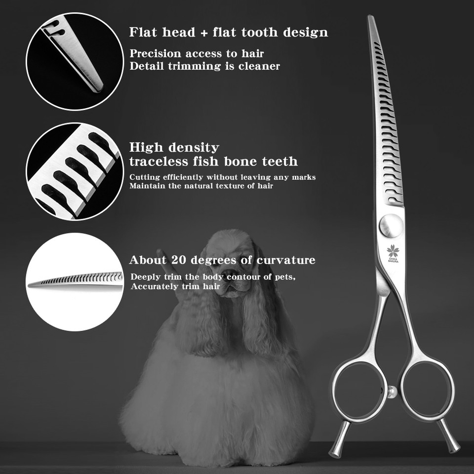 Jual Bending Magic Scissors Professional Pet Beauty Scissors Beautician ...