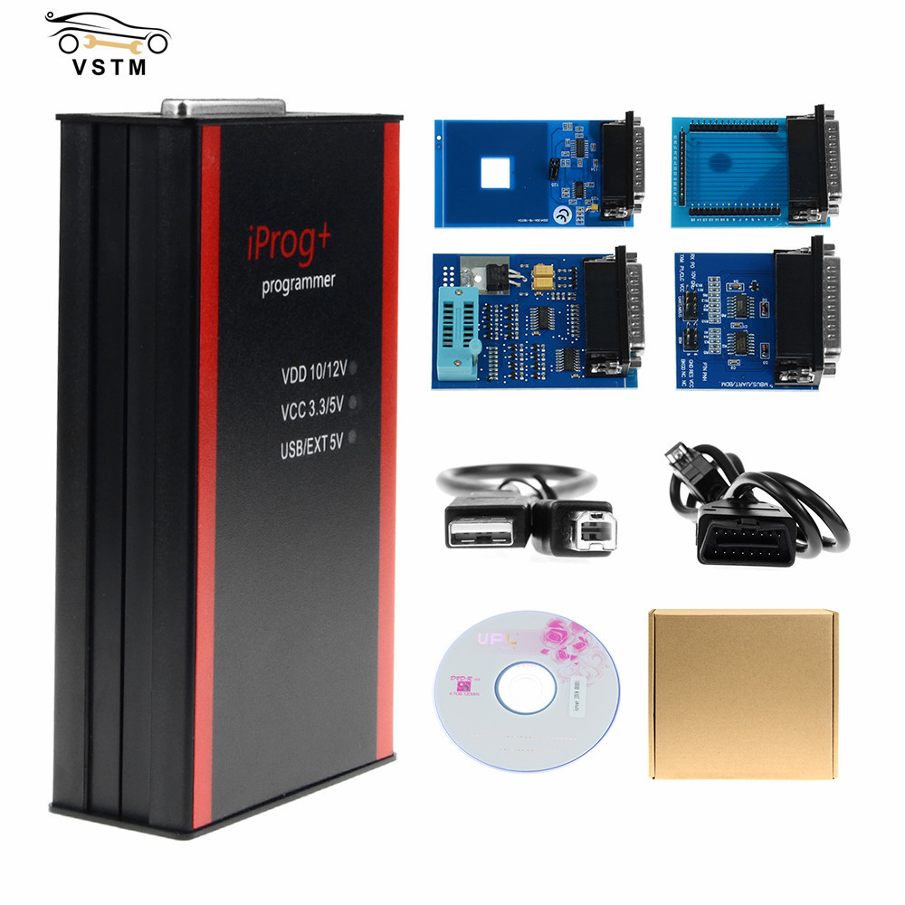 Jual IPROG Pro V87 Full Set ECU Key Programmer Iprog+Eeprom IMMO Car ...