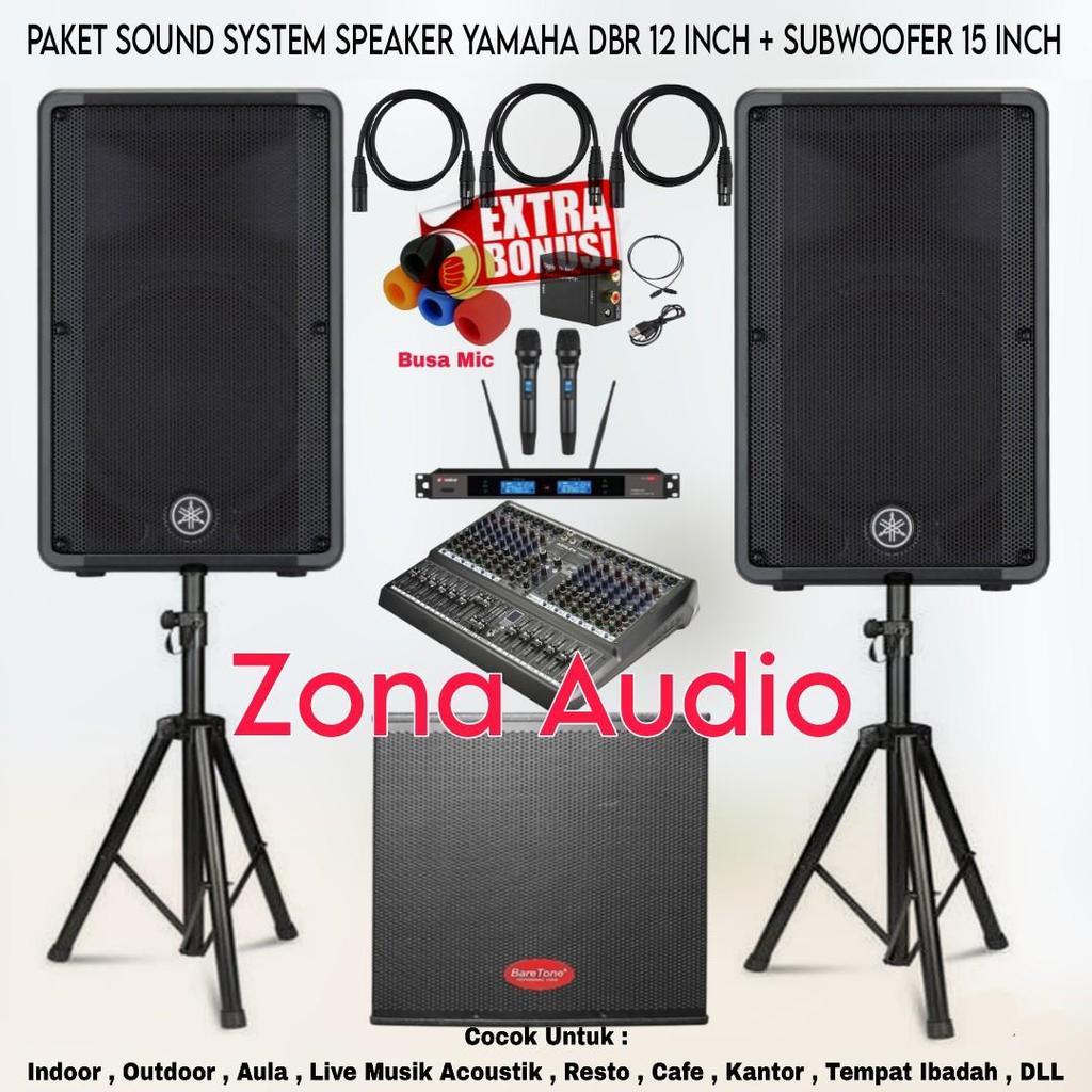 Jual PAKET SOUND SYSTEM INDOOR OUTDOOR LIVE MUSIK KARAOKE SPEAKER ...