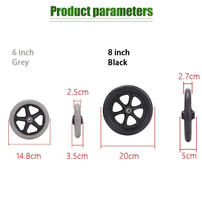 Jual 8 inch - Kursi Roda 