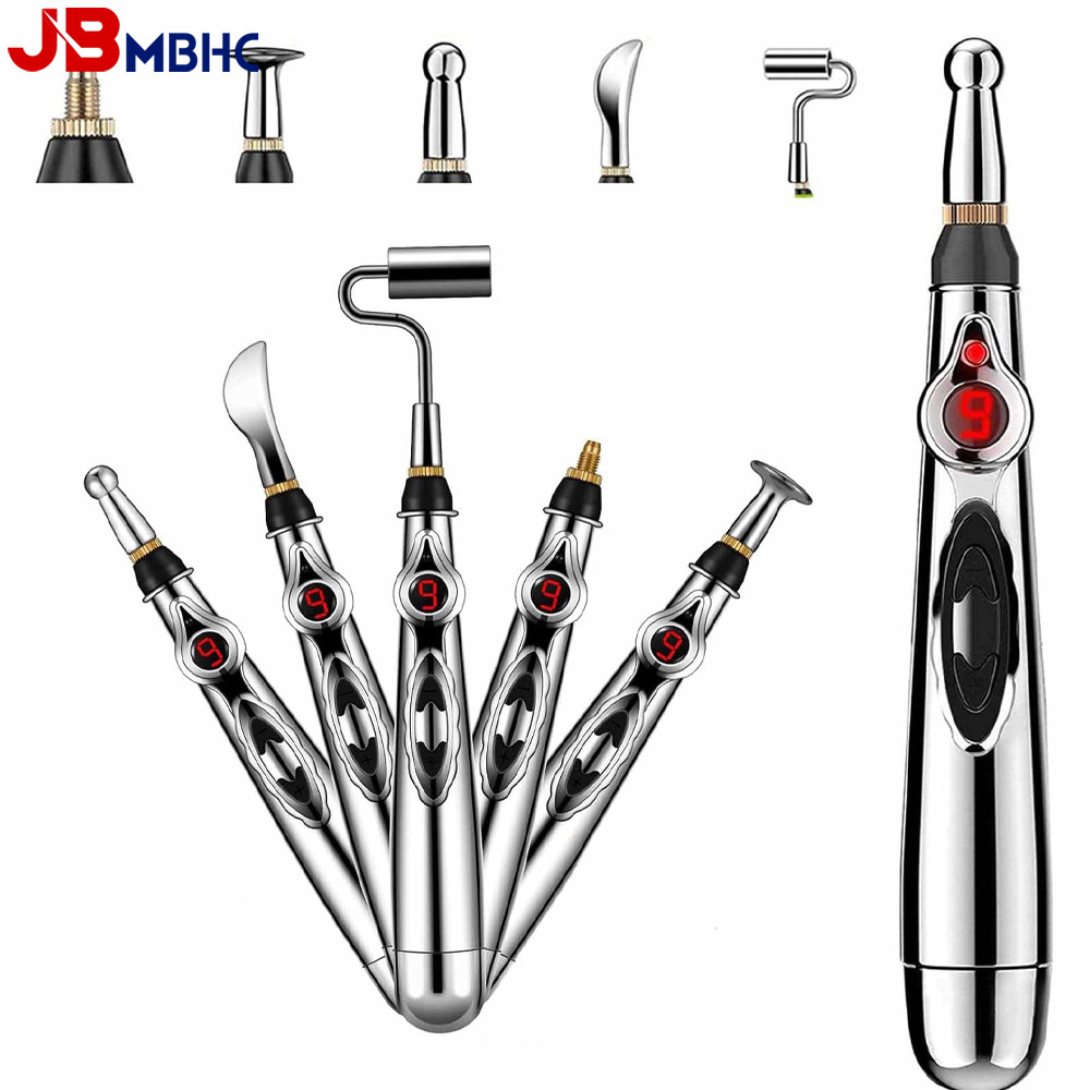 Jual 3/5-in-1 Massage Acupuncture Pen Electronic Acupuncture Point Pen ...