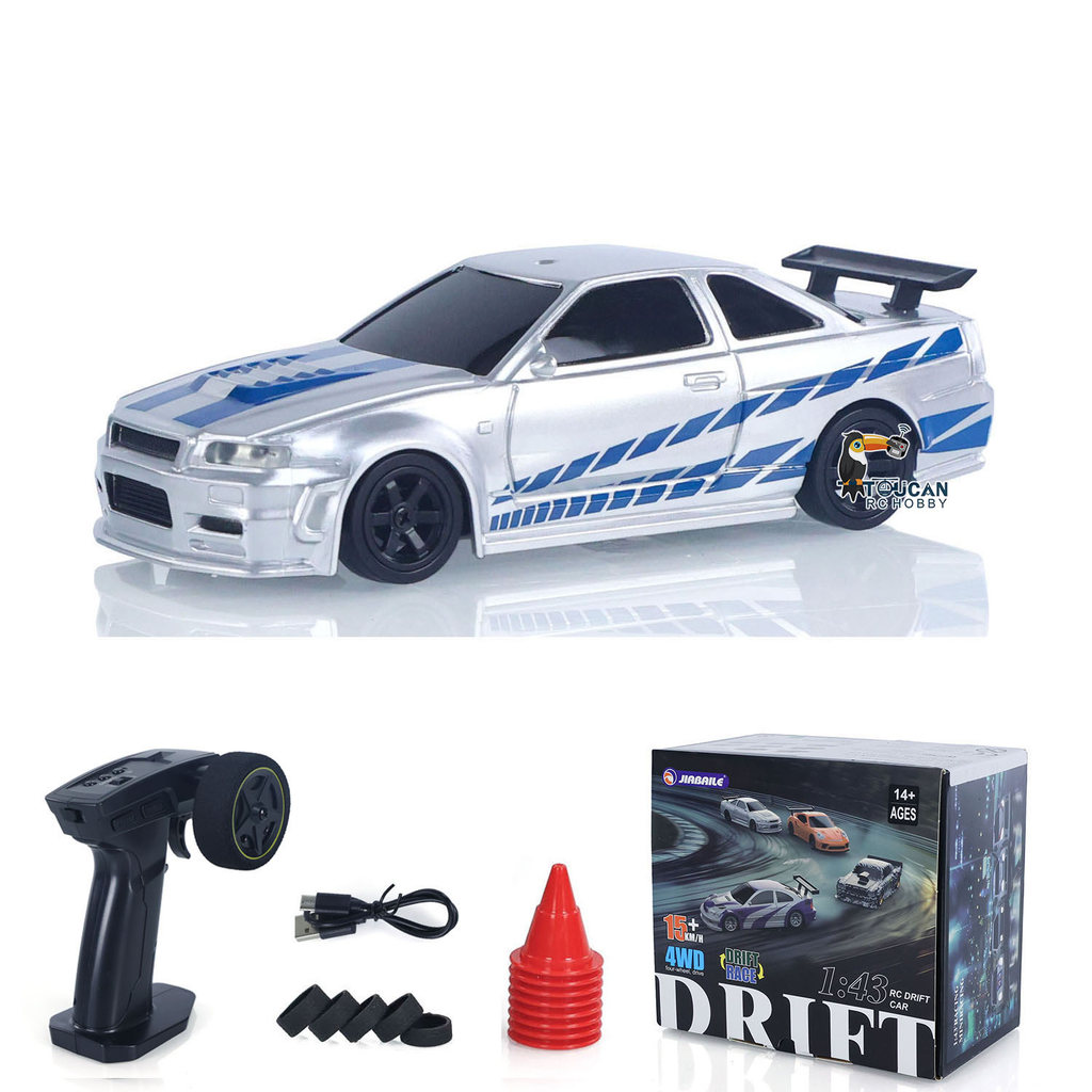 Jual 1/43 RC Drift Car Racing Car Rao Controlled High Speed Vehicle 4WD ...