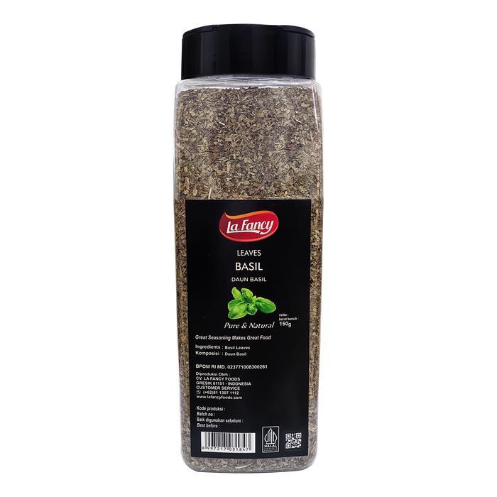 Jual La Fancy Foods Daun Basil 100% Murni 150g - Botol Besar | Shopee ...
