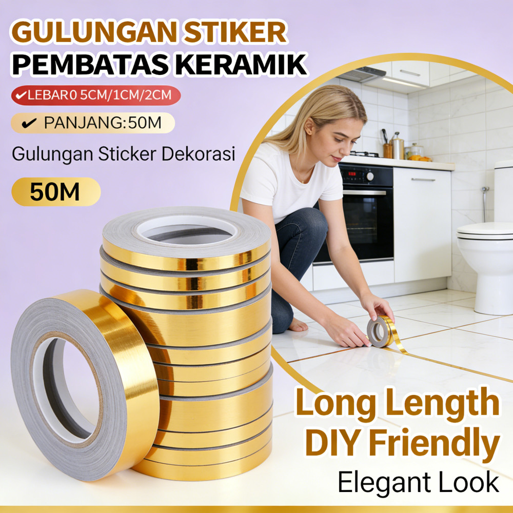 Jual Pakaian Lemari Lantai Dekorasi Stri 3cm-2cm Ubin Sticker Keramik ...