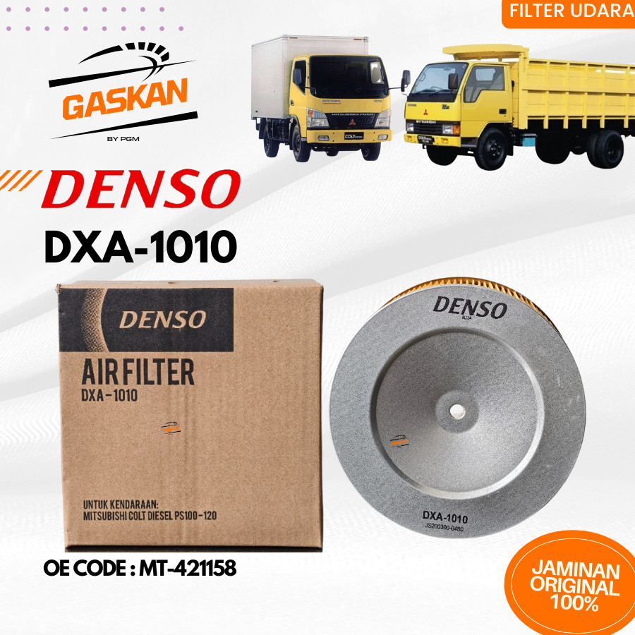 Jual Filter Udara Colt Diesel PS100 / PS120 / FE / FE71 Denso DXA-1010 ...