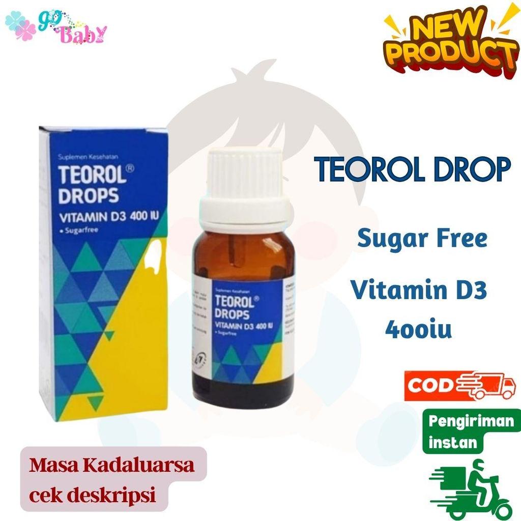 Jual Teorol Drops - Suplemen Vitamin D3 | Shopee Indonesia