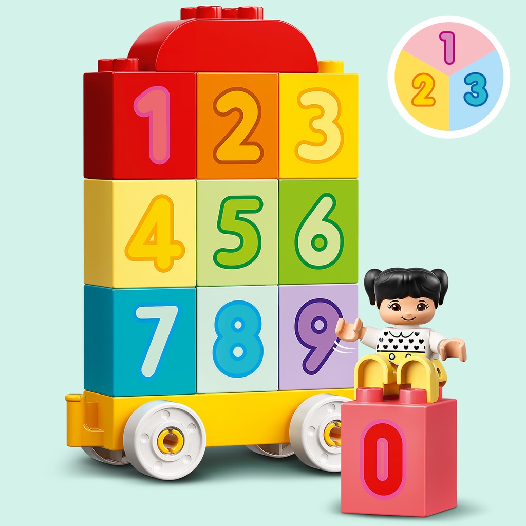 Jual LEGO DUPLO 10954 Number Train - Learn To Count (23 Pieces ...