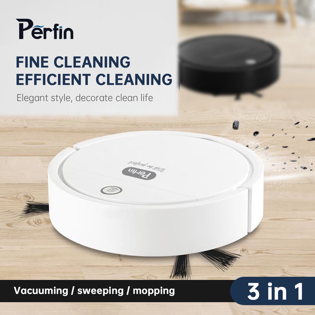 Jual Perfin PFRBVC02 Robot Vacum/Auto Smart Robot Vacuum Vakum Vacuum ...