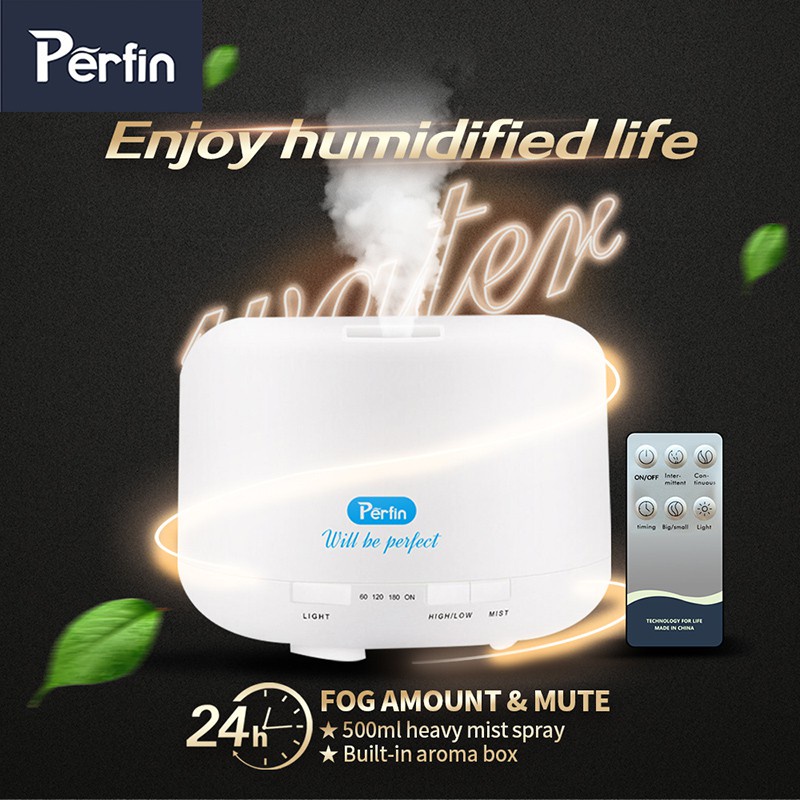 Jual Perfin PHMA06 Humidifier Diffuser Aromaterapi Air Purifier ...
