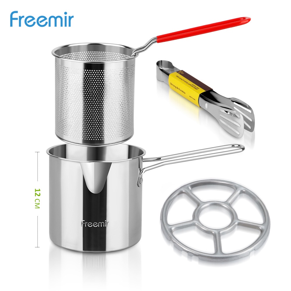 Jual Flash Sale Freemir Panci Multifungsi In Multi Deep Fryer Set Panci Penggorengan Rebus