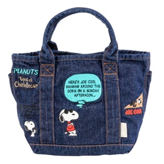 Jual Tas Wanita Premium Ins Snoopy Denim Canvas Handbag Cartoon Cute ...