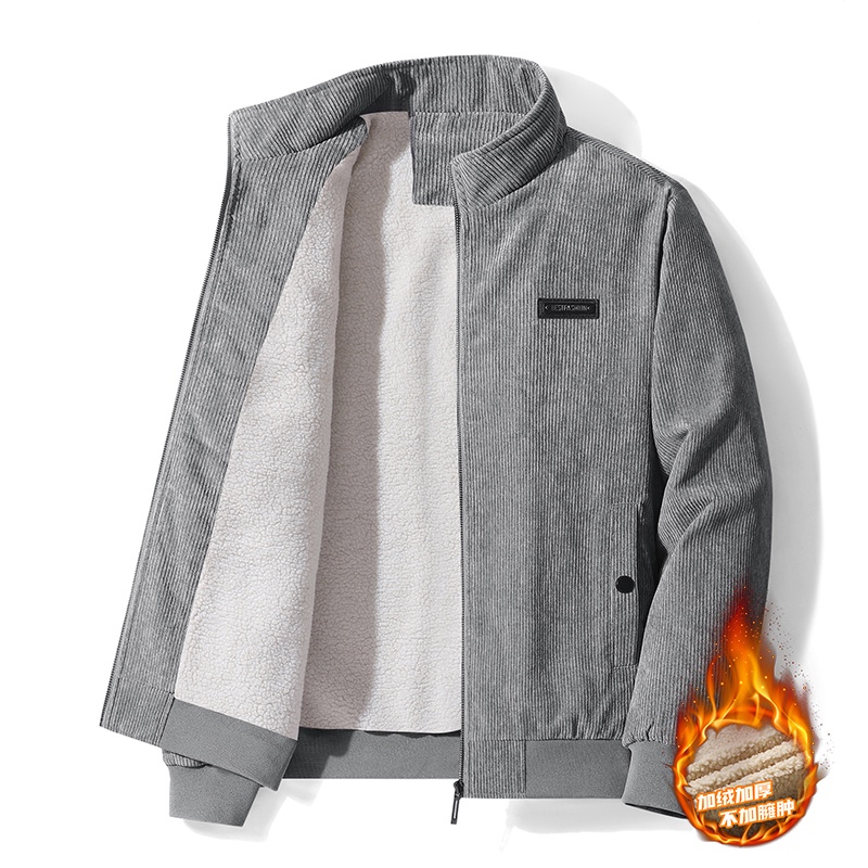 Jual Jacket corduroy Winter Lamb Fleece Thicked Corduroy Workwear