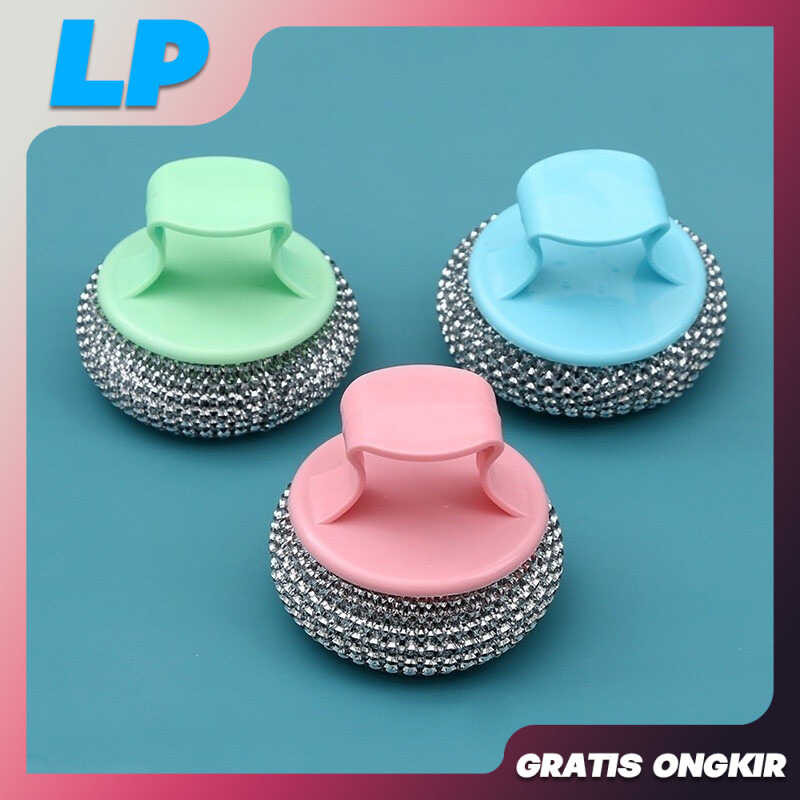Jual LAAPAKA - Spons Kawat Cuci Piring Stainless Steel Panci Sabut ...