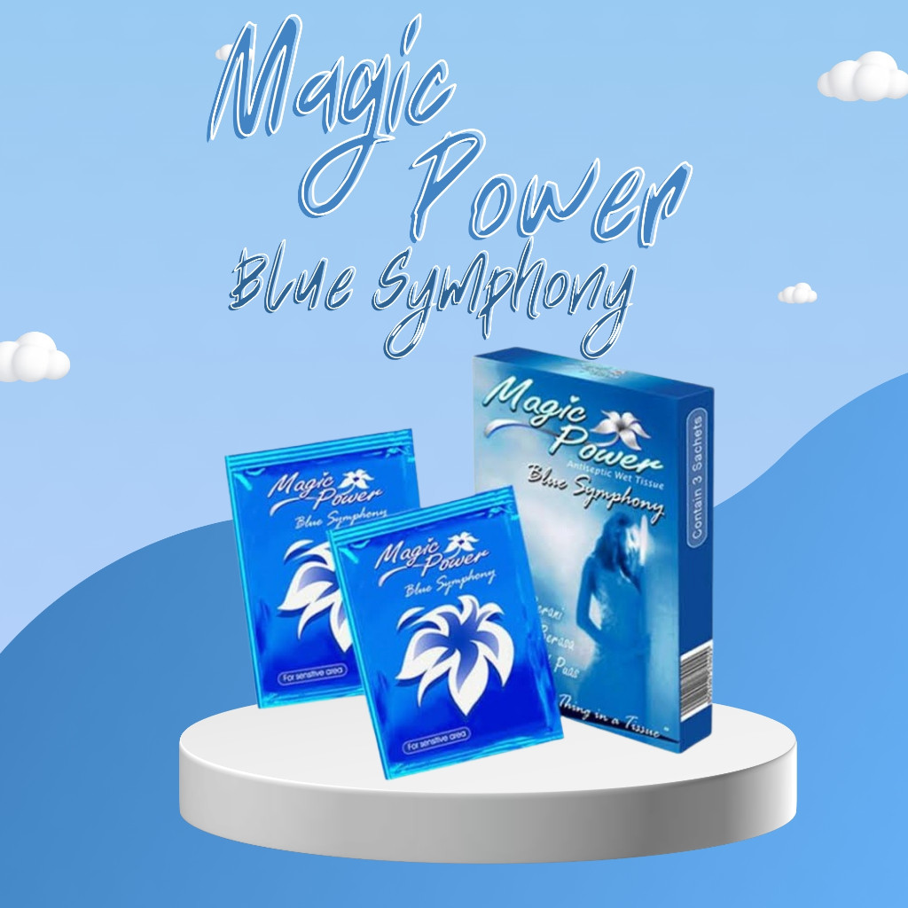 Jual Tissue Magic Power - Blue Symphony | Ayah Bunda Mart | Shopee ...