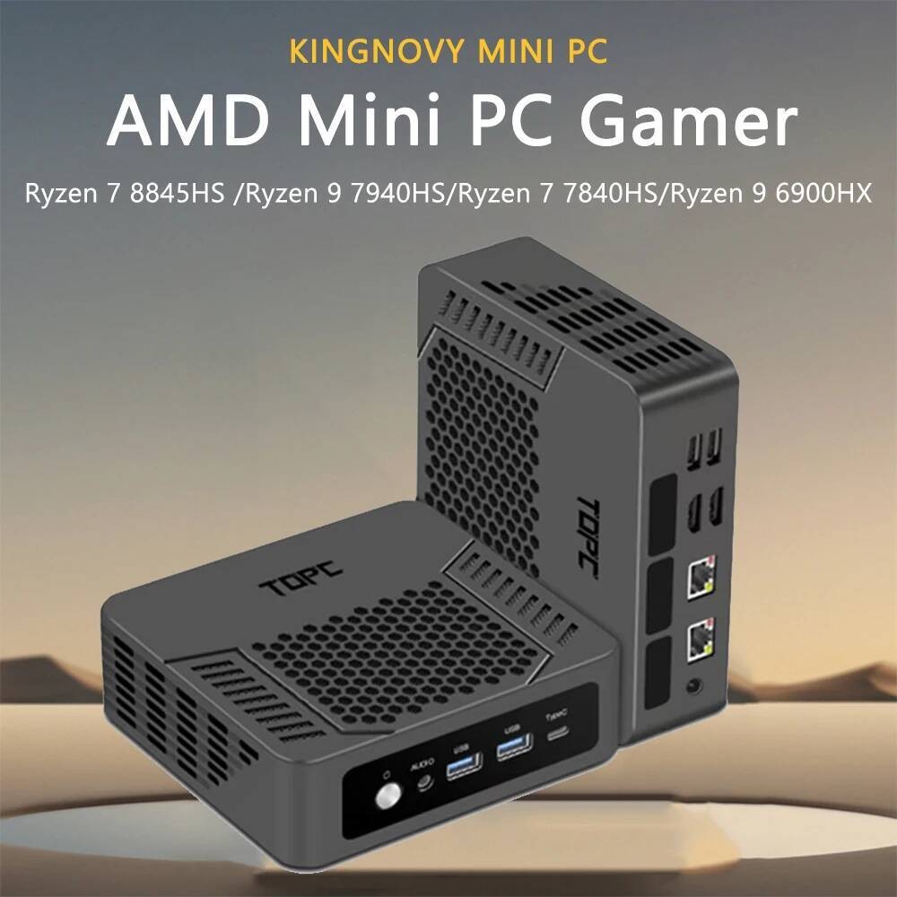 Jual Grosir Pabrik AMD Mini PC Gamer R7 8845HS R9 7940HS 2xDDR5 USB4.0 ...
