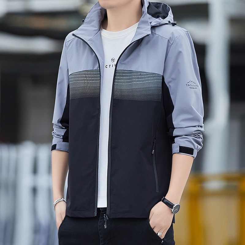 Jual Jacket pria waterproof Men's Jacket Spring and Autumn New