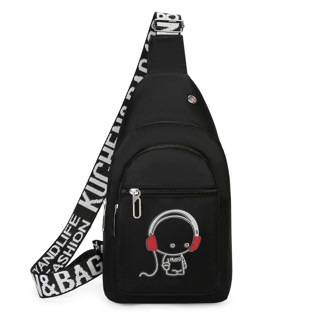 Nightlight Children's Men's Chest 2023 New Fashion Crossbody Multilayer  Body Bag Leisure Outdoor Small