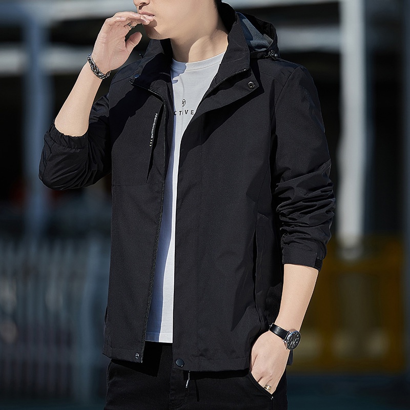 Jual Jacket pria waterproof Men's Charge Coat Spring New
