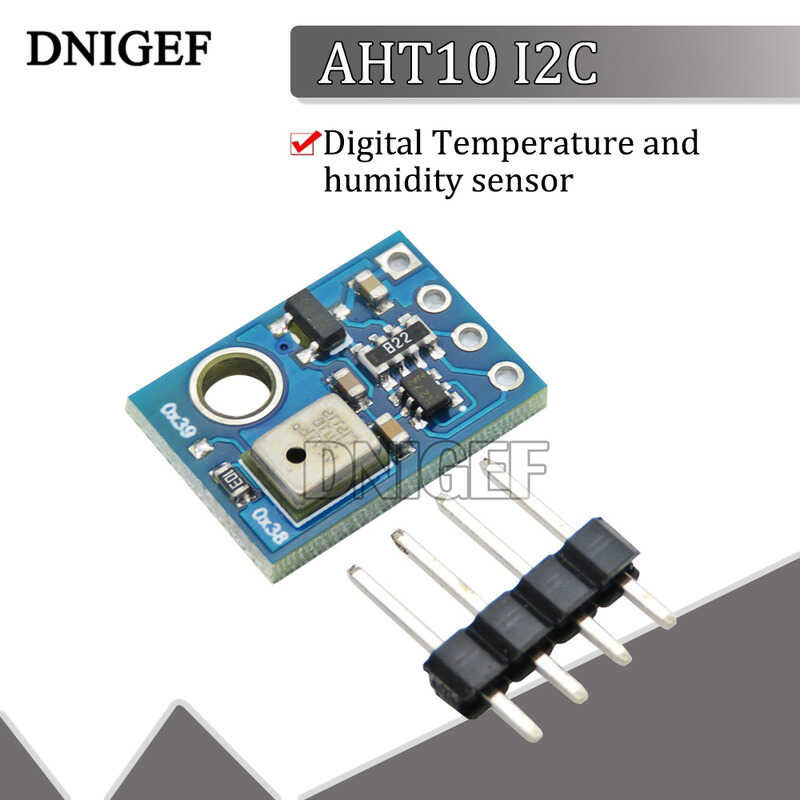 Jual Precision AHT10 High Digital Temperature and Humidity Sensor ...