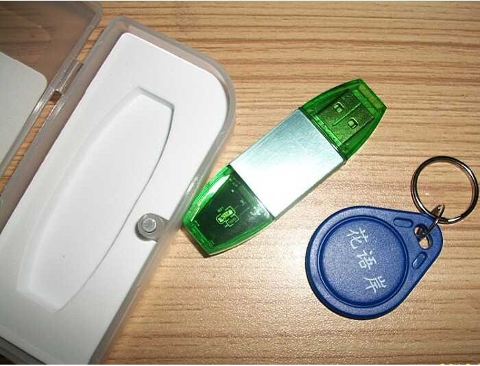 Jual ISO 14443A USBkey Reader,HF RFID USB Reader+free tag +SDK +free ...