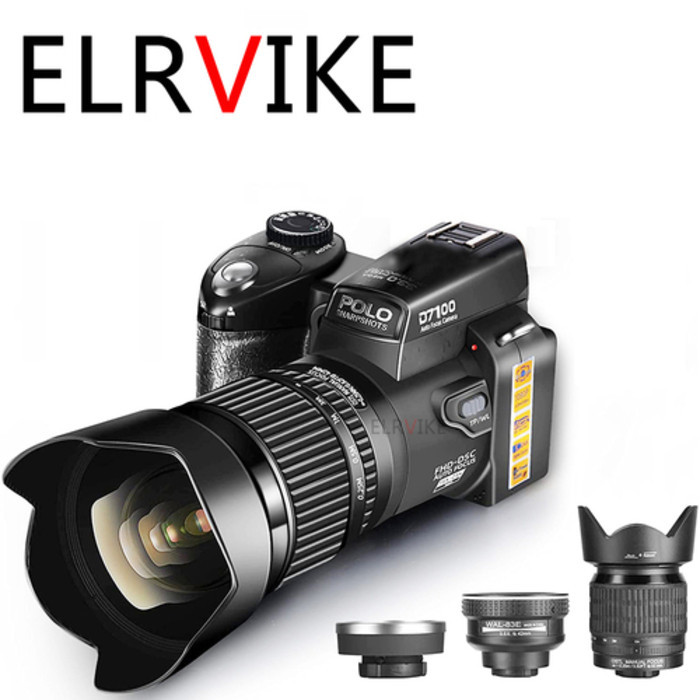 Jual 24X Optical Zoom HD Digital POLO D7100 33Million Pixel Auto Focu ...
