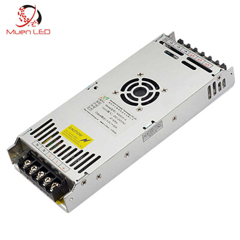 NURII Alimentation LED 60A 5V 200-240VAC N300V5-A Avec Ventilateur - Transformateur Puissant Et Fiable