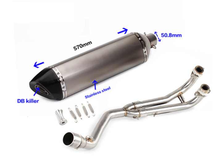 Rear Mufflers For Yamaha For TMAX 500 530 For T-MAX 500 530 - View #10