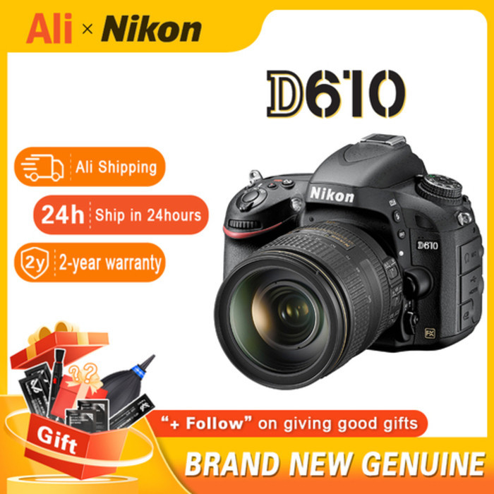 Jual Kamera SLR digital Nikon D610 Full Frame 24 megapixel kamera ...