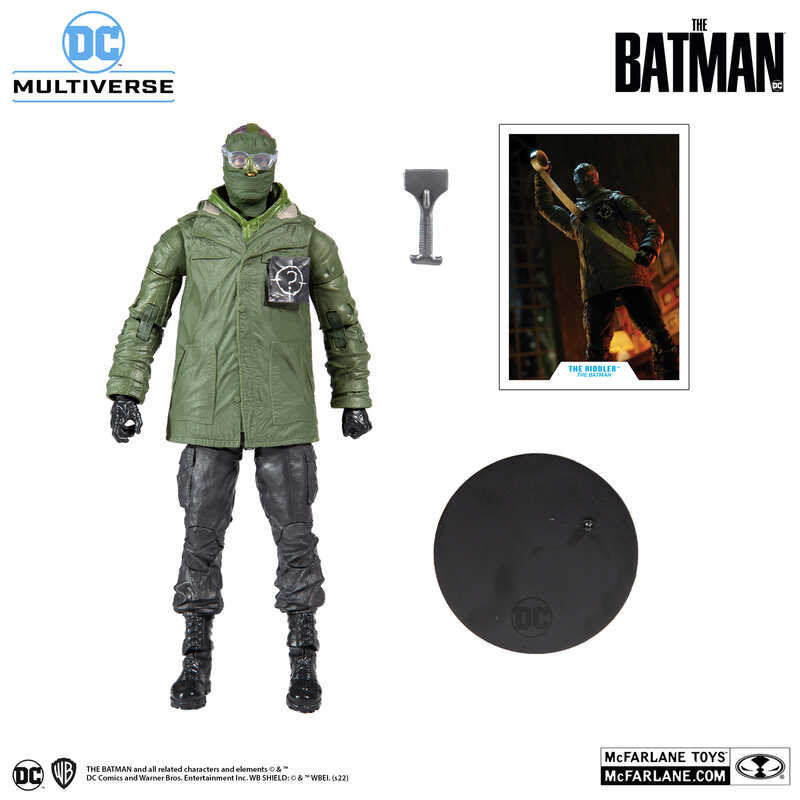 Jual ￥ Mcfarlane Toys New Batman Movie The Riddler Unmasked Variant ...