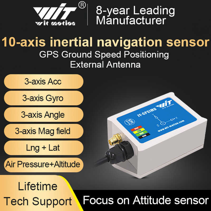 Jual Sistem Navigasi GPS-IMU dengan antena, Accelerometer+Gyro+Angle ...