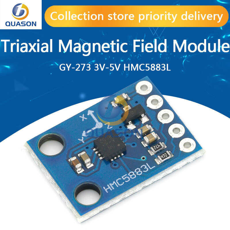 Jual 3V-5V HMC5883L GY-273 Triple Compass Magnetometer Sensor Three ...