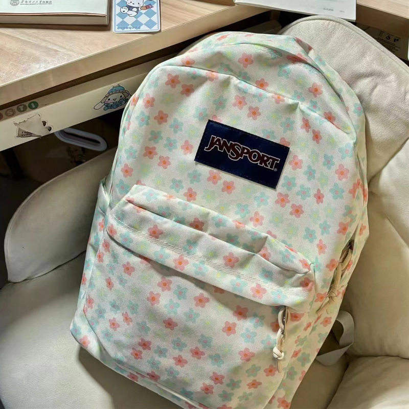 JanSport Backpack Large Capacity Jasper Student Bag Casual Simple  Lightweight Campus Travel Backpack Women