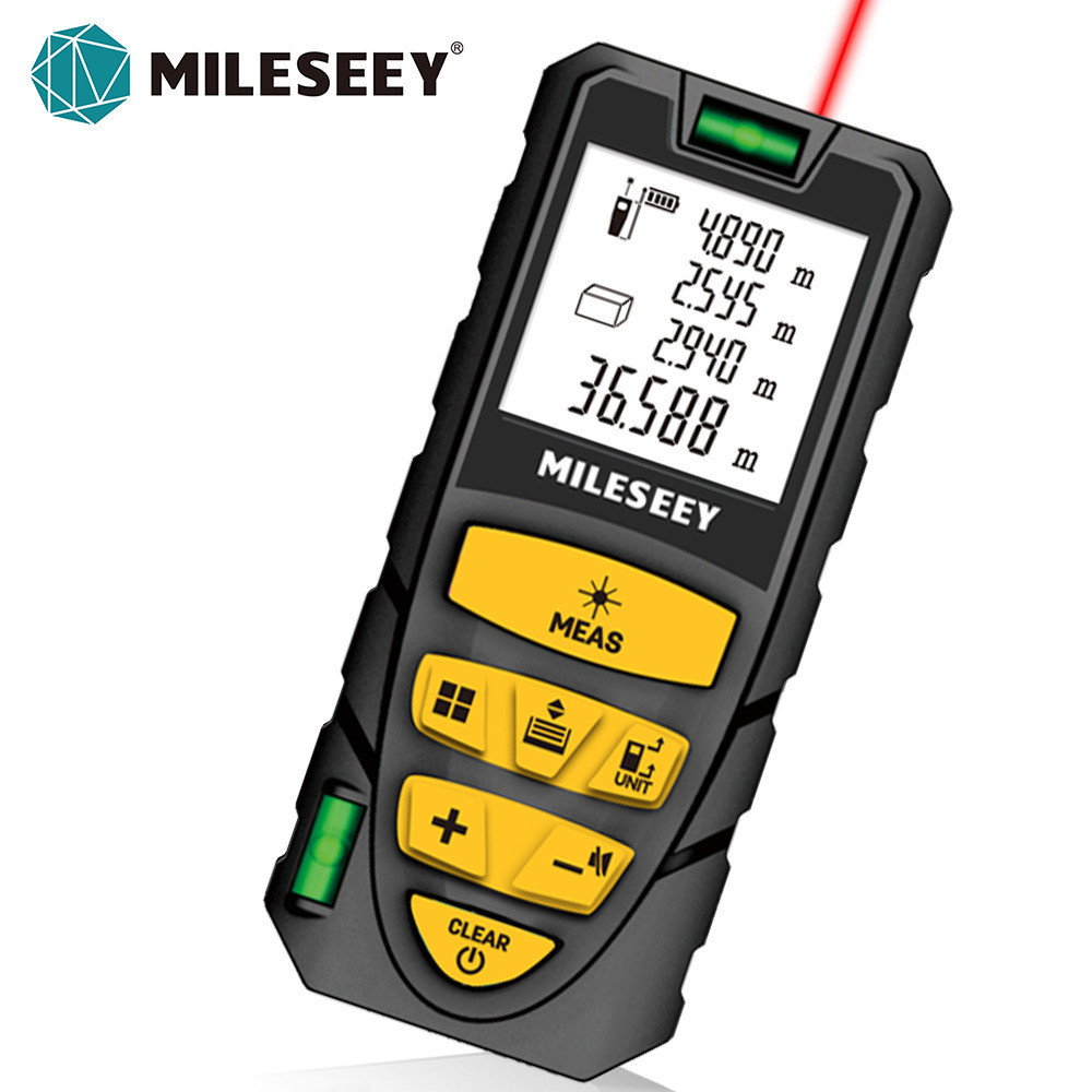 Jual MILESEEY S2 Tape Measure 40M 60M 80M 100M 120M Double Horizontal ...