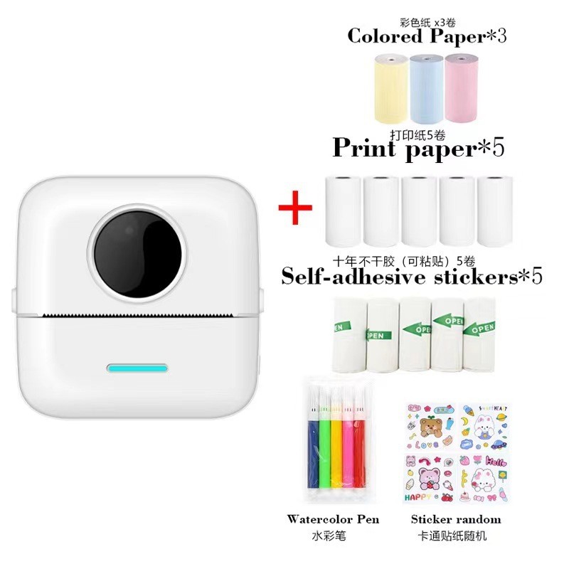 Jual Printer Pencetak mini, foto topik panas portabel, pencetak mini ...