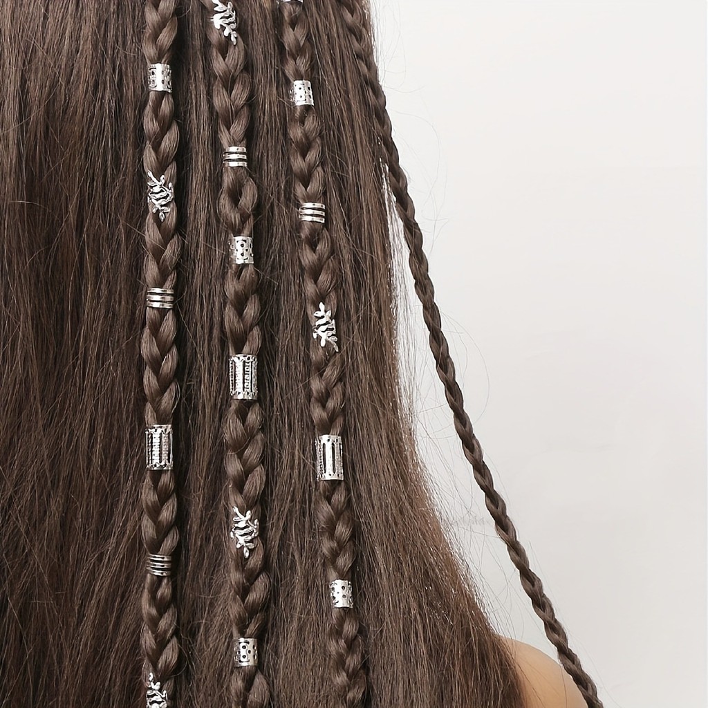 Jual 40 Buah Wig DIY Populer TEUM SHEIN Eropa dan Amerika, Rambut ...