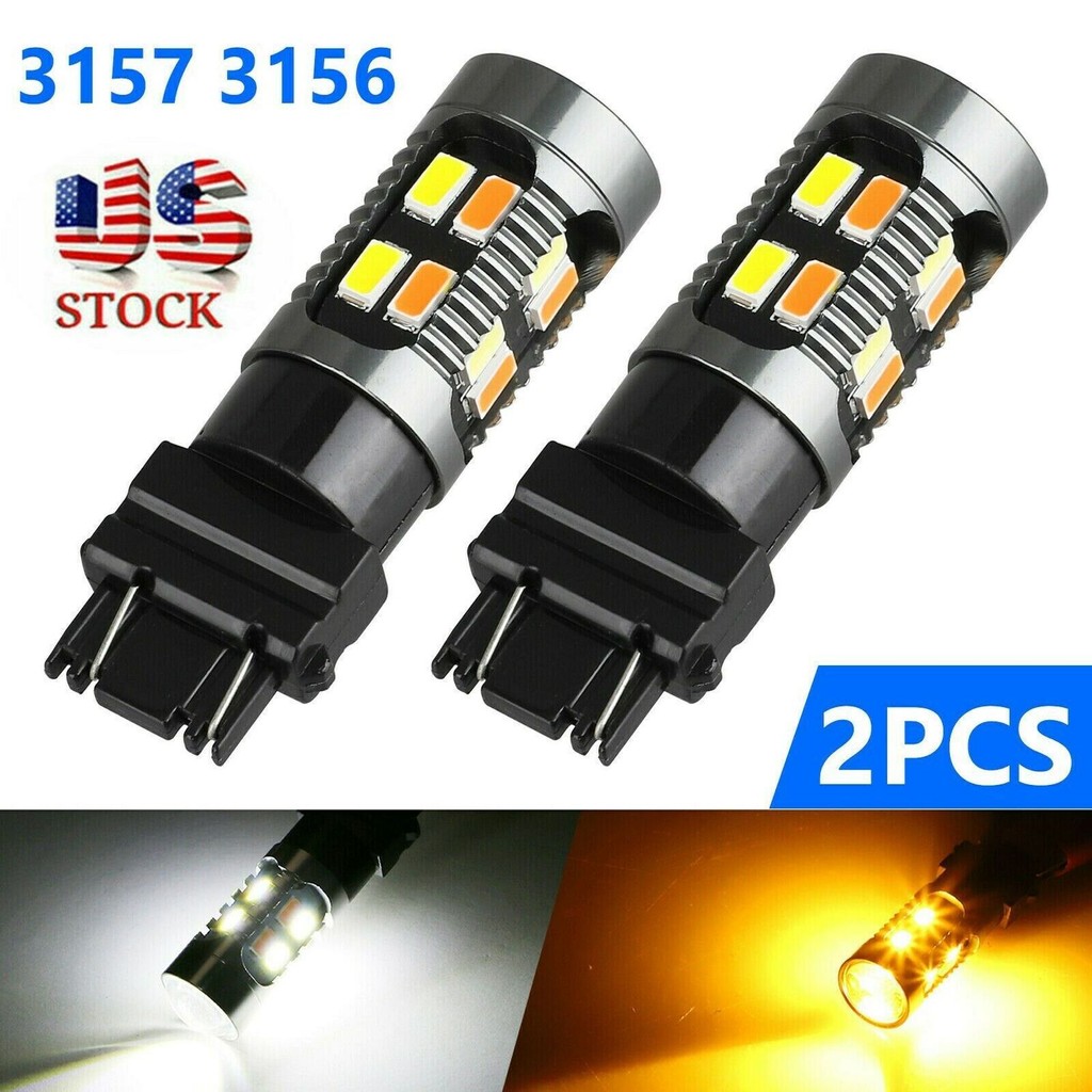 Jual Lampu LED Rem Belakang Mobil Brake 3157 hari berjalan dua warna ...