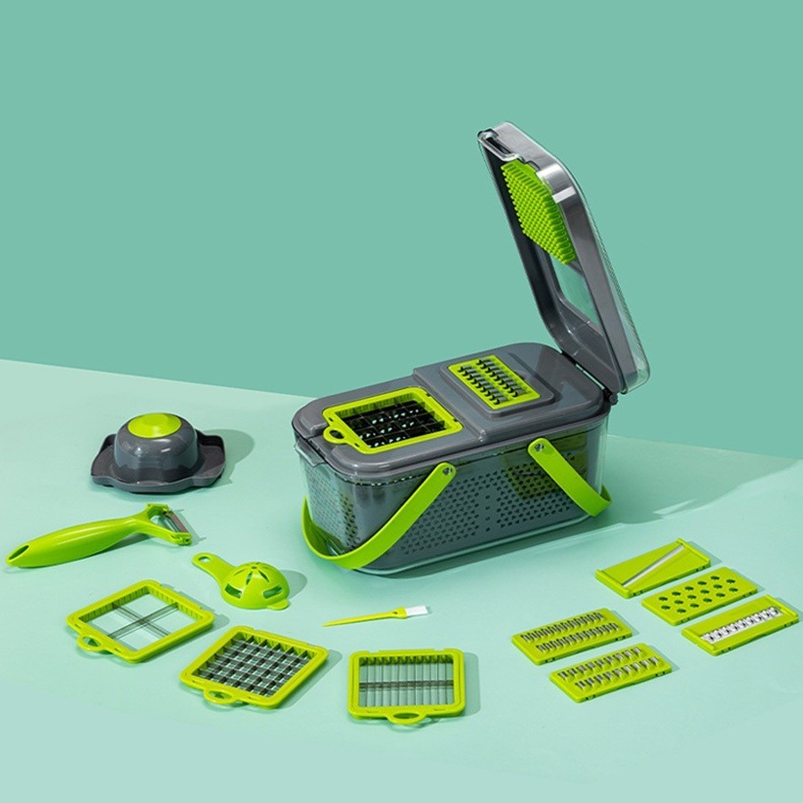 Jual Matougui 22 in 1 Chopper Slicer: Potong Pengupas Sayur Buah Tanpa ...