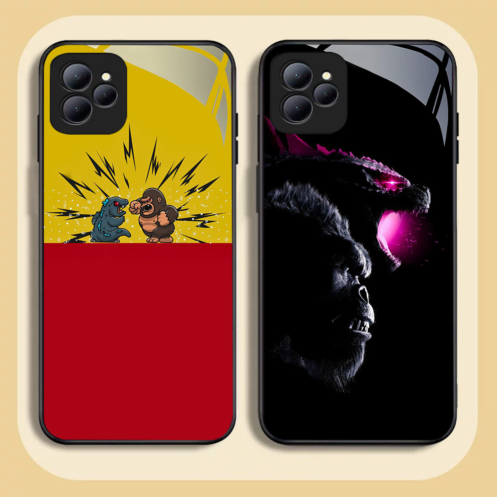 Jual NC-34 Godzilla vs Kong Hard Glass Casing untuk Infinix Smart 6 7 8 ...