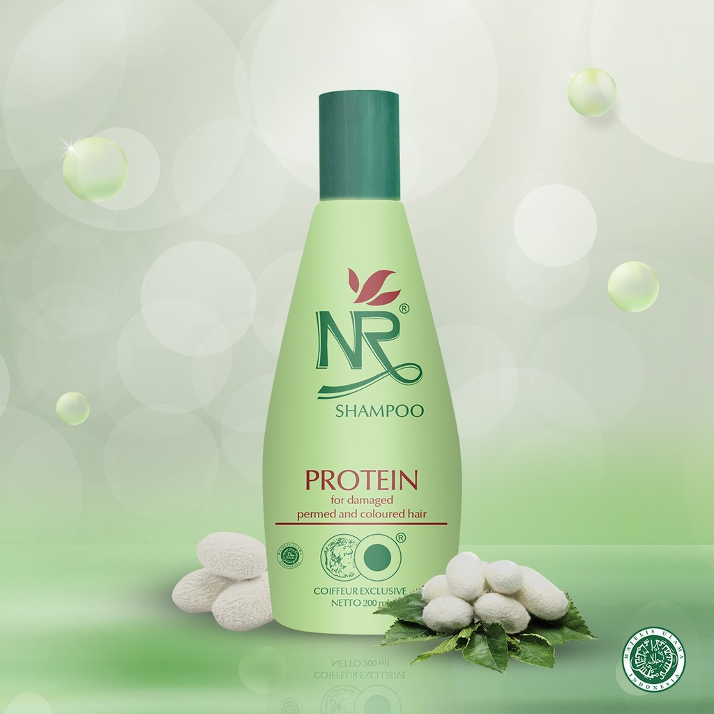 Jual NR Shampoo Protein - Untuk Mengatasi Rambut Rusak & Bercabang ...