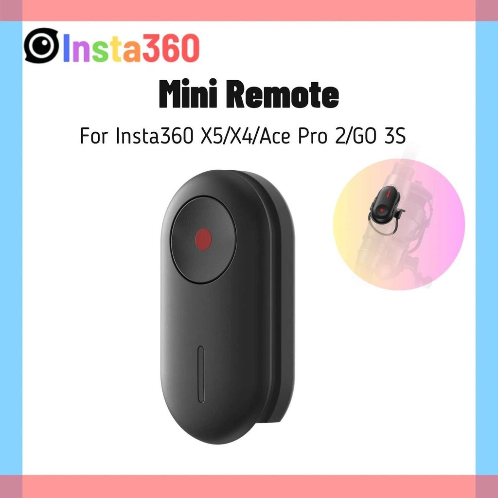 Jual Control Remote Insta360 X5 Mini 33ft 10m untuk Insta 360 X4 Ace ...
