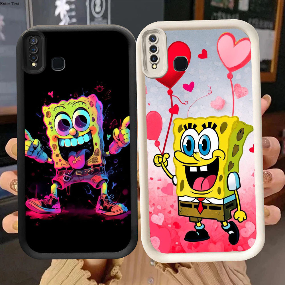 Jual PC-25 SpongeBob SquarePants Silikon Casing untuk HP VIVO Y17 Y30 ...