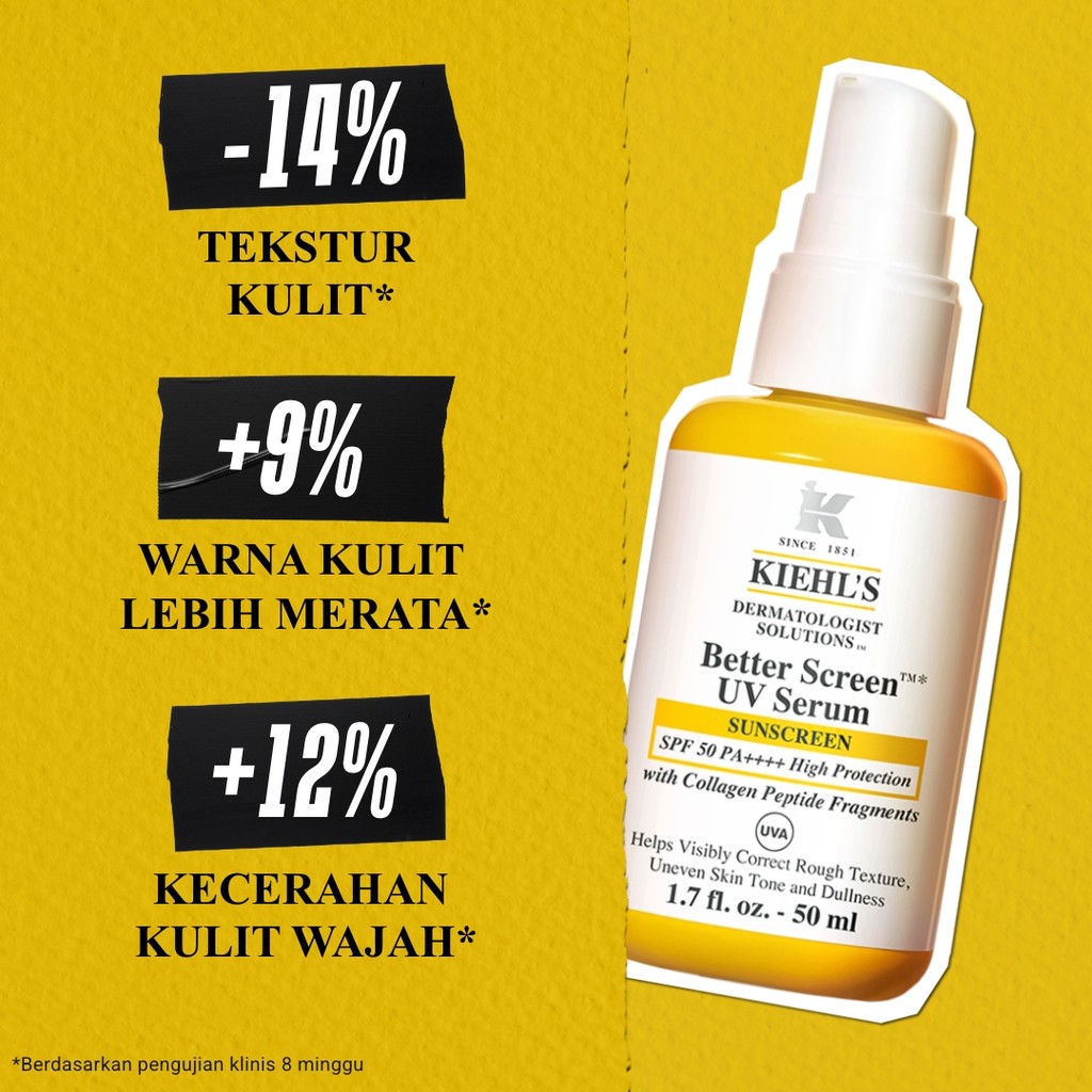 Jual Kiehl's Better Screen™ Collagen Sunscreen SPF 50+++ 50ML ...